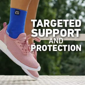 Neo G Ankle Support for Sprained Ankle Achilles Tendonitis Support Injured or Weak ankles Arthritis - Ankle Brace Foot Support for Ligament Damage. Multi Zone Compression - Airflow Plus - S SMALL: 17 - 20 CM - ankle support