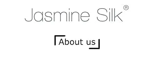 Jasmine Silk 100% Pure Silk Filled Eye Mask/Sleeping Mask Sleep Mask with Ajustable Comfortable Strap (Grey) - About Us and Logo
