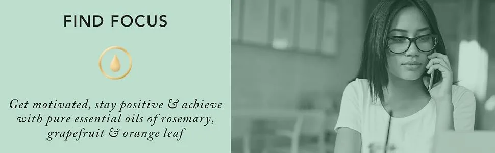Tisserand Aromatherapy Aromatherapy Focus Aromatherapy Roller Ball Essential Oil Find Focus 10.00 ml (Pack of 1) - Find Focus tisserand