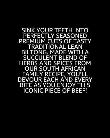 The Biltong Man | Peri-Peri Beef Biltong | Healthy High Protein Dried Chilli Beef Snack | 500 g (Pack of 1) - box1TT_362 x 453