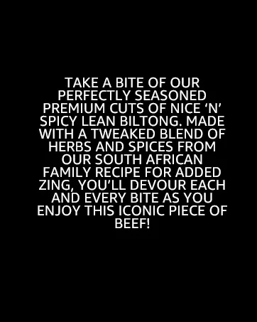 The Biltong Man | Peri-Peri Beef Biltong | Healthy High Protein Dried Chilli Beef Snack | 500 g (Pack of 1) - BoxNS_362 x 453