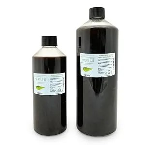 Nikura | Pure Neem Oil | Unrefined Cold Pressed - Natural Vegan - 1 Litre Neem 1 l (Pack of 1) - neem