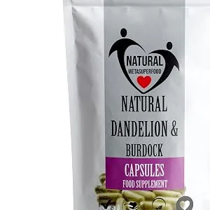 Sea Moss and Bladderwrack 60 Capsules (3600mg) High Potency | Vegan | Non GMO | No Binders No Fillers No Additives | Dr Sebi - Dandelion & Burdock Capsules