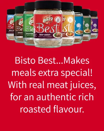 Bisto Best Chicken Gravy Granules Made with Real Meat Juice 390 g Jar (Pack of 1) Chicken Gravy 390g - Bisto Best