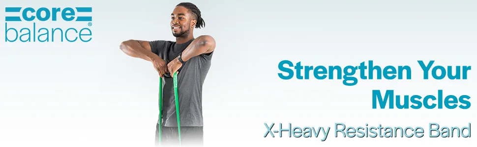 Assisted Pull Up Bands Resistance Strength Training Natural Latex (Light to Extra Heavy) Green (X Heavy) - X-heavy resistance band