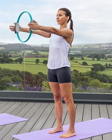 Assisted Pull Up Bands Resistance Strength Training Natural Latex (Light to Extra Heavy) Purple (Heavy) - pilates ring