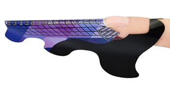 100pcs Extra Long Adhesive Stiletto Nail Forms Guide for UV Gel Acrylic Curve False Nail Tips Extension Fish Pattern HJ-NTF049 - nail form forms acrylic nails gel sticker builder c curve extension long extra tips guide