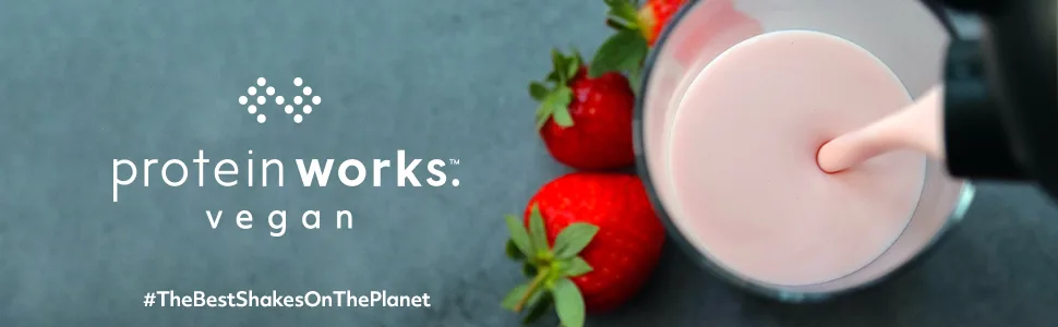 Protein Works - Vegan High Protein Pancake Mix | Low Sugar & High Protein | Slow Release Carbs | High Protein Breakfast | Plant Based Breakfast | 12 Servings | Banana Pudding | 1kg Banana Pudding 1kg - Banner