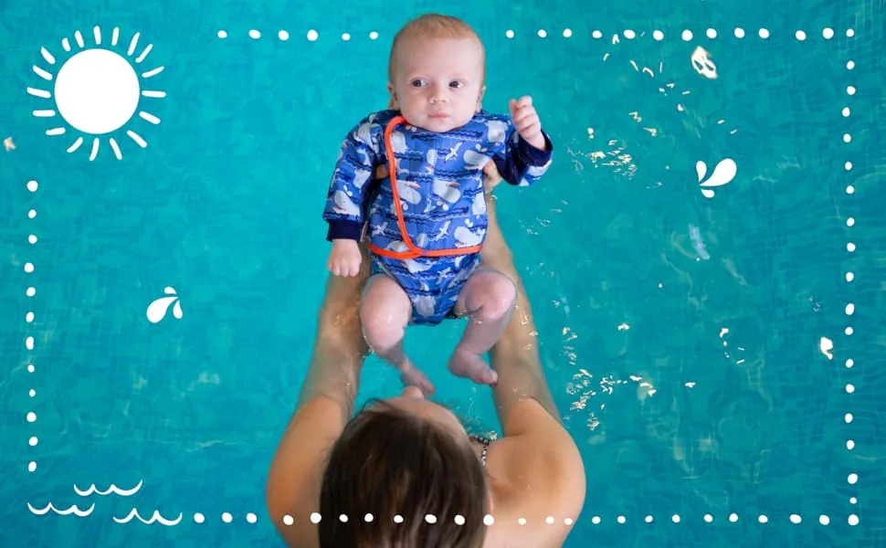 Close Pop-in Rash Vest Medium 12-18 Months Hummingbird 54 g - swim nappy
