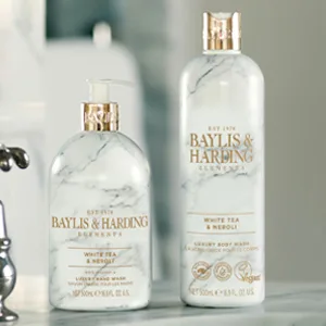 Baylis & Harding Elements White Tea & Neroli Luxury Hand Care Gift Set (Pack of 1) - Vegan Friendly - Lifestyle Image