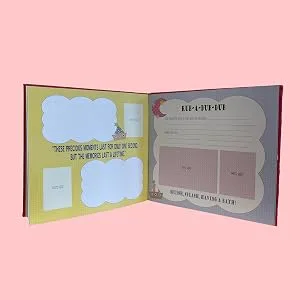 Baby's My First Year Record Log Book to Commemorate Birth Through Their First Year on Earth - White - inside