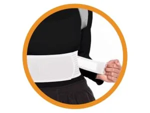 LyfeFocus S1 Premium Invisible Breathable Back Posture Corrector for Men & Women - Upper Back Support Brace & Straightener - Effective Posture Correction for Neck Shoulder & Back Pain (White Small) White S (Pack of 1) - step three