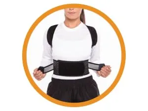 LyfeFocus S1 Premium Breathable Back Posture Corrector for Men & Women - Upper Back Support Back Brace & Back Straightener - Effective Posture Correction for Neck Shoulder & Back Pain (Black Small) Black S (Pack of 1) - step two
