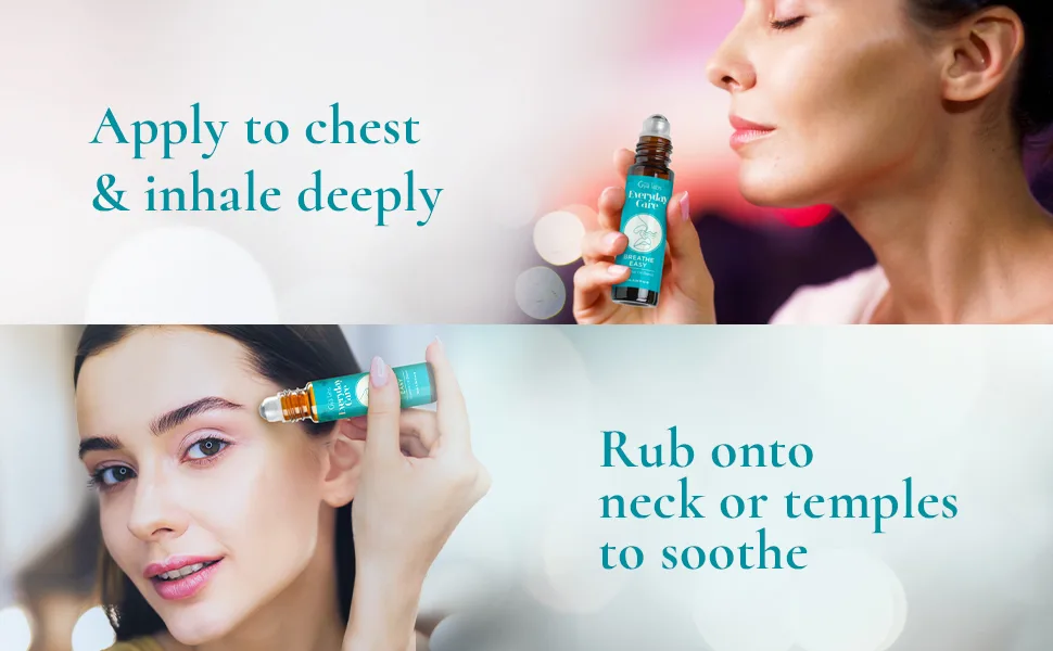 Gya Labs Breathe Easy Essential Oil Roll-On (10ml) - Clarifying & Soothing Breathe (Roll On) 10 ml (Pack of 1) - product information 12
