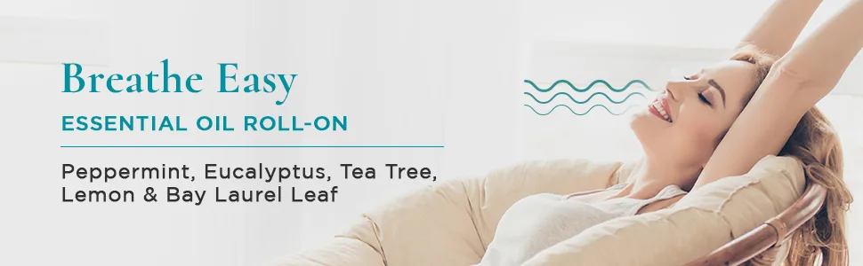 Gya Labs Breathe Easy Essential Oil Roll-On (10ml) - Clarifying & Soothing Breathe (Roll On) 10 ml (Pack of 1) - product information 9