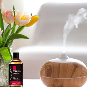 MAYJAM Geranium Essential Oil 100ML Geranium Oil for Diffuser Humidifier DIY Home Wardrobes Geranium 100 ml (Pack of 1) - product information 11