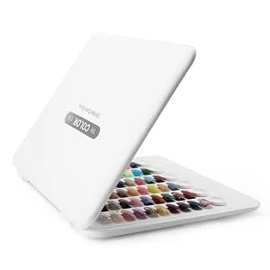 Nail Display Book C8 Nail Colour Swatch Book No Glue Required 120 Nail Colour Display Board Gel Nail Polish Sample Display for Nail Technician Use C8 Nail Color Chart - nail color chart book