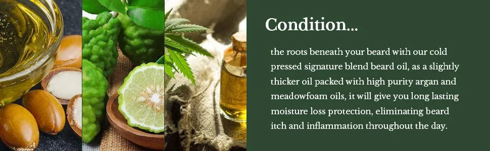 Organic Beard Balm Set x3 by Monster&Son - Condition