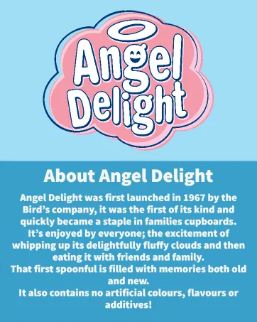 Angel Delight Smooth & Creamy Strawberry Flavour Instant Dessert Mix 600 g (Pack of 1) - About Angel Delight