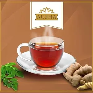 Ausha Organic Ginger Root Powder 500g l Winner Great Taste Award 2023 500 g (Pack of 1) - Ginger Powder