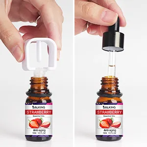 SALKING Essential Oils Set 12 x 10ML 100% Pure Aromatherapy Scented Oils for Diffuser - Lavender Rose Jasmine Tea Tree Eucalyptus Lemongrass Rosemary Peppermint Cedar Lemon Grapefruit Strawberry - product information 26