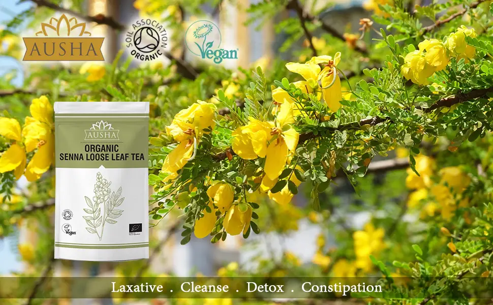 Senna Loose Leaf Tea -100g - Constipation Relief Natural Laxative | Detox Cleanse - senna tea