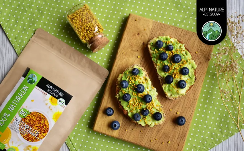 Organic Bee pollen (1kg) natural Bee pollen dried without additives from multicolor pollen 1 KG - bee pollen