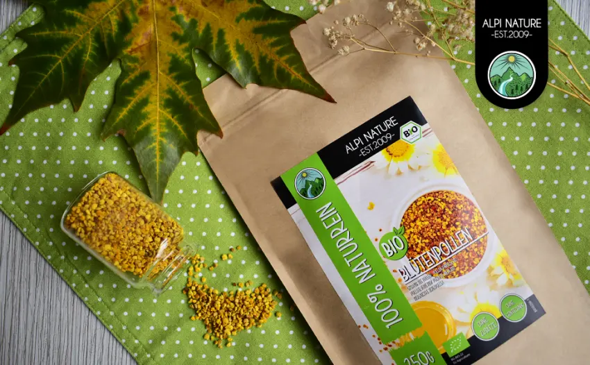 Organic Bee pollen (1kg) natural Bee pollen dried without additives from multicolor pollen 1 KG - bee pollen