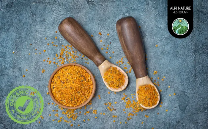 Organic Bee pollen (1kg) natural Bee pollen dried without additives from multicolor pollen 1 KG - bee pollen alpi nature