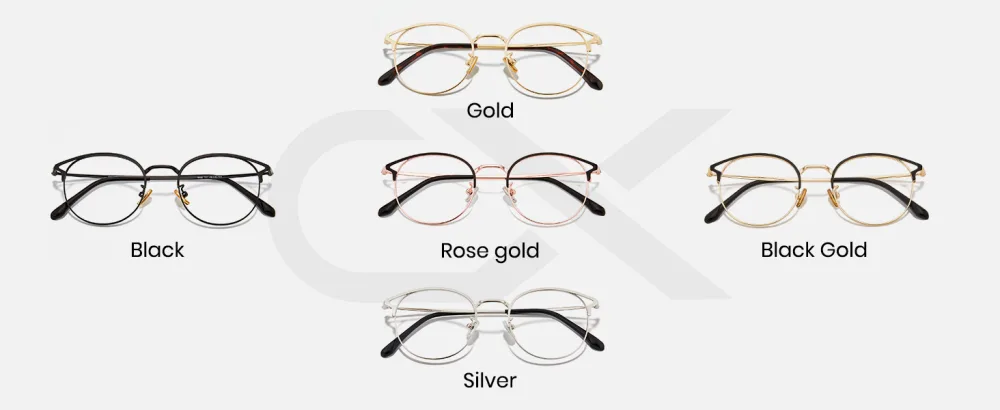 Cyxus Cateye Blue Light Blocking Computer Eyeglasses Anti Headache Eyestrain for Women and Men Kids (Black Gold) - blue light glasses