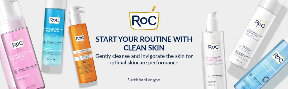 RoC - Double Action Eye Make-Up Remover - Unique Water & Oil Combination - Waterproof Makeup Removal - Effective Eye Cleansing for Sensitive Skin - Minimises Allergy Risks - 125 ml - product information 11