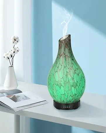 Diffuserlove Essential Oil Diffuser 500ML Remote Control Aromatherapy Diffuser Cool Mist Humidifiers 7 LED Night Light for Home Office SPA - diffuser