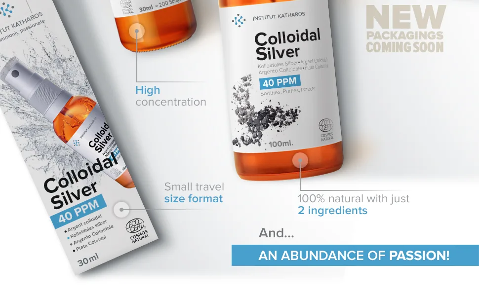 Premium Colloidal Silver Spray 40 PPM 30ml 100% Natural Superior Concentration Smaller Particles Better Results Certified by 3 Independent Laboratories Choose a Specialist - Colloidal silver 40 ppm 2
