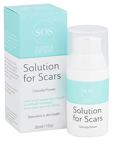 Science of Skin Solution for Bites - Roll On After Bite Relief for Stings Bites Itching - Helps to Soothe and Calm Irritated Skin Single Unit - solution for scars