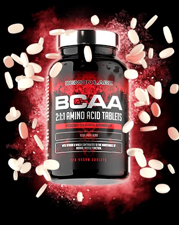 Pre Workout Demon - Hardcore Pre-Workout Powder Supplement with Creatine Caffeine Beta-Alanine and Glutamine (Berry 360g) Berry 40 Servings (Pack of 1) - BCAA