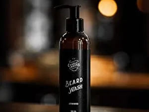 Charlemagne Beard Wash - Beard Shampoo for Men - Developed by Barbers Made in Germany - 200 ml Beard Soap/Beard Moisturiser - Beard Wash for men - Beard Shampoo Beard Wash Beard Soap Beard Conditioner Beard Conditioner