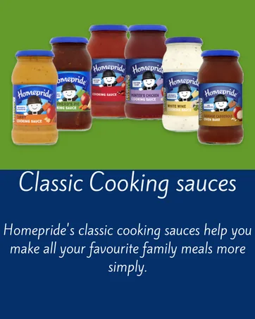 Homepride Creamy Tomato & Herb Pasta Bake 485 g Jar - Classic Cooking Sauces
