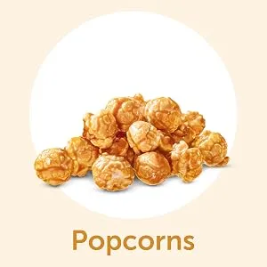 Werther's Original Caramel Popcorn Classic Caramel Flavour Ideal for Christmas 140 g (Pack of 1) - Popcorn Lifestyle