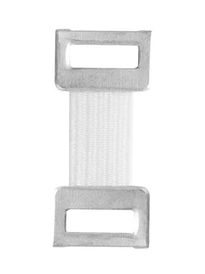 ORIENTOOLS 50pcs Elastic Bandage Clips Stretch Metal Clasps for Various Types Bandages Replaceable Wrap Fastener Clips Latex-Free White - elastics bandages