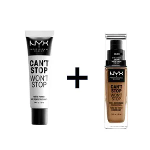 NYX Professional Makeup Can't Stop Won't Stop Full Coverage Foundation Long Lasting Waterproof Vegan Formula Matte Finish Shade: Golden 13 Golden - product information 23