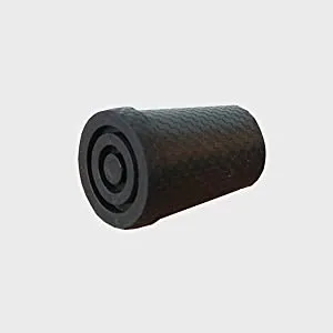 KMINA - Walking Stick Rubber Tips 16 mm and 15 mm (x4 Units) 5/8" Ferrules for Walking Sticks Walking Stick Rubber Ends Stoppers for Walking Sticks Walking Stick Ferrules Black - product information 10