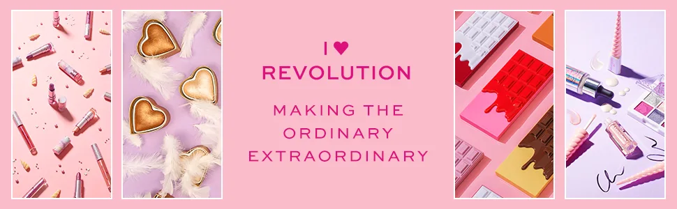 I Heart Revolution Chocolate Eyeshadow Palette Galactic Chocolate 18 Shades 18g Powder - I Heart Revolution