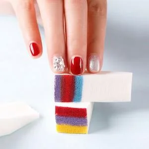 kuou 40pcs Nail Art Sponges Triangle Make Up Sponges Cosmetic Sponge Wedges Triangle Shape Makeup Foundation Beauty Tool - product information 20
