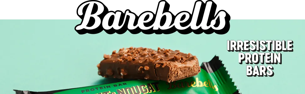 Barebells Protein Bars | 20g protein low carb chocolate bars | after workout low calorie snacks 12 x 55g (Hazelnut & Nougat) - protein bar barebells healthy snacks protein bars post workout protein snacks