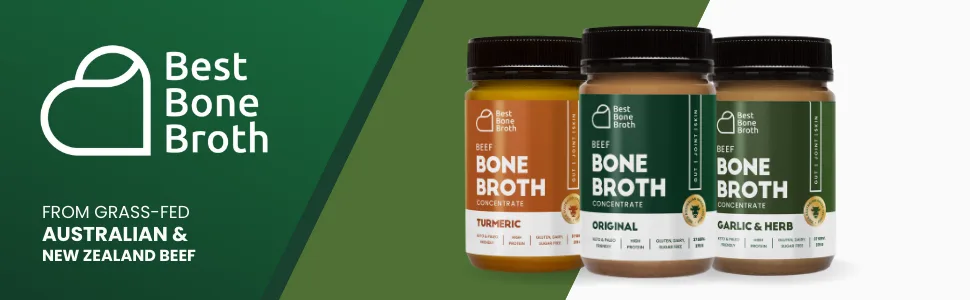 Best Bone Broth Premium Beef Bone Broth Concentrate - 100% Sourced from Grass Fed Pasture-Raised Cattle - Bone Broth Protein and Collagen - Bone Broth Soup - 375g (37 Servings) - bone broth beef bone broth bone broth concentrate beef bone broth concentrate grass-fed bone