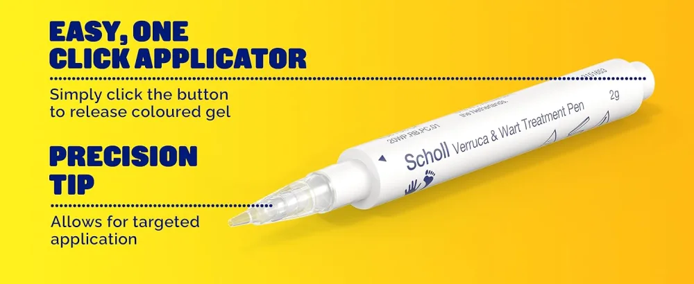 Scholl Verruca and Wart Complete Treatment Gel Pen Single - product information 17