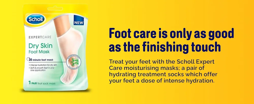 Scholl Foot Mask Intensive Treatment 6 Count (Pack of 1) - product information 17