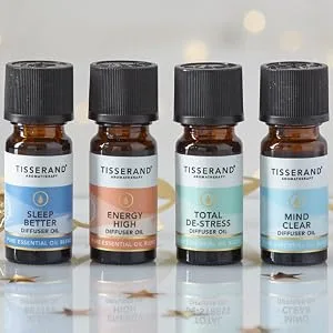Tisserand Aromatherapy | Sleep Better | Aroma Spa Diffuser With Lavender Jasmine & Sandalwood Diffuser Oil | 100% Pure Essential Oil Diffuser Set | 1 x 9ml Sleep Better Diffuser Set - tisserand diffuser oils