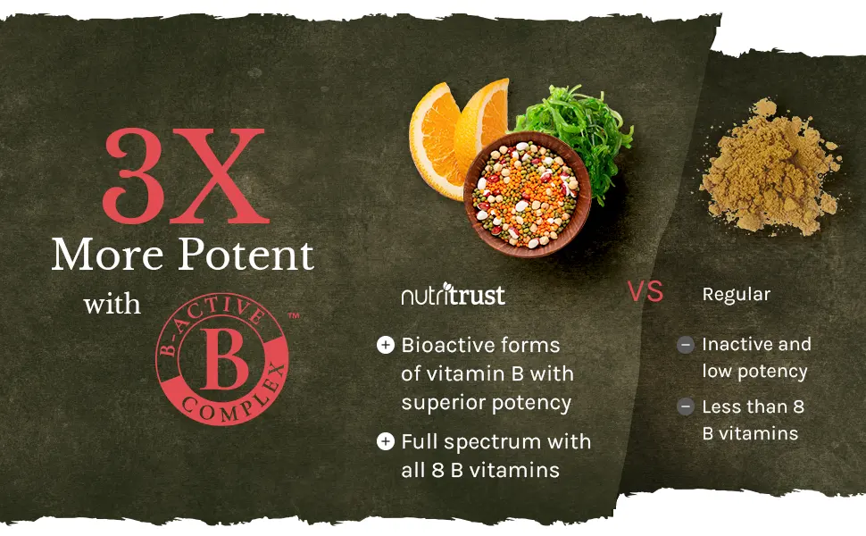 Vitamin B Complex Tablets 275mg - Vitamin B1 (Thiamine) B2 B3 (Niacin) B6 B7 B9 B12 - with 250% More B Vitamins Vegan - A Complete B Complex Vitamins High Strength - b complex vitamins b1 b6 vitamin b2 b2 vitamin vitamin b6 high strength b3 vitamin b1 vitamins