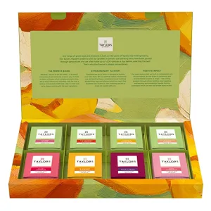 Taylors of Harrogate Assorted Green Teas and Fruit Infusions Selection Gift Box 96 g (48 Tea Bags in Total) Assorted Green Teas & Fruit Infusion - Product Image